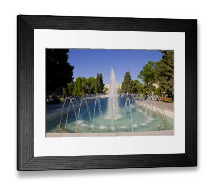 Framed Print : Fountain Square, Baku, Azerbaijan Framed Print : Fountain Square, Baku, Azerbaijan