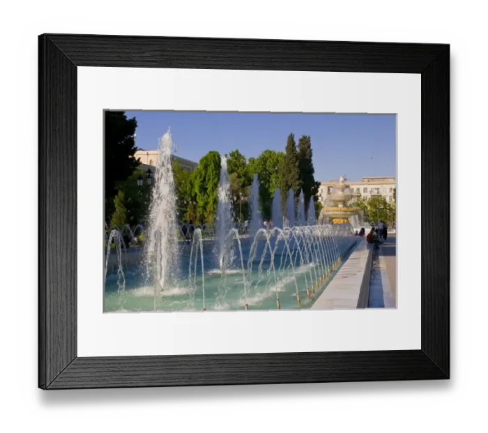 Framed Print : Fountain Square, Baku, Azerbaijan Framed Print : Fountain Square, Baku, Azerbaijan