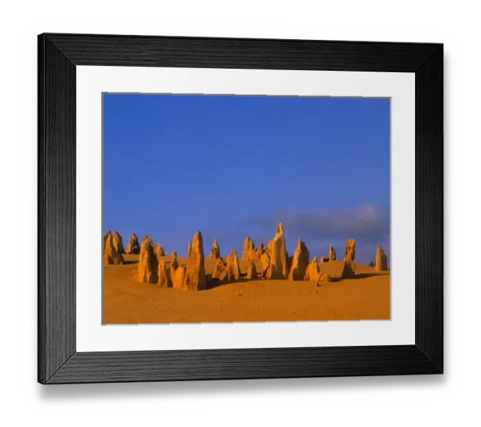 Framed Print : Nambung National Park (Pinnacles Desert) near Cervantes, West Australia