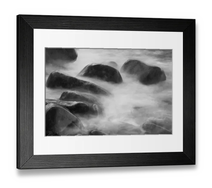 Framed Print : Asia Australia Tasmania Swirling Surf