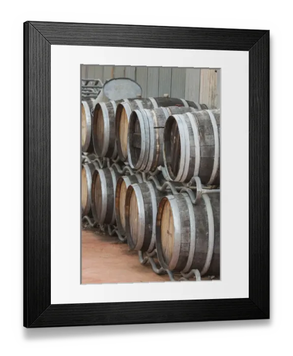 Framed Print : Australia, Victoria, VIC, Rutherglen, Olive Hills Estate Winery, wine barrles Framed Print : Australia, Victoria, VIC, Rutherglen, Olive Hills Estate Winery, wine barrles