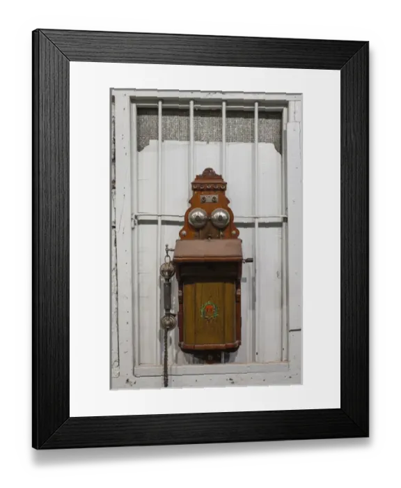 Framed Print : Australia, South Australia, Clare Valley, Sevenhill, Sevenhill Cellars, last remaining