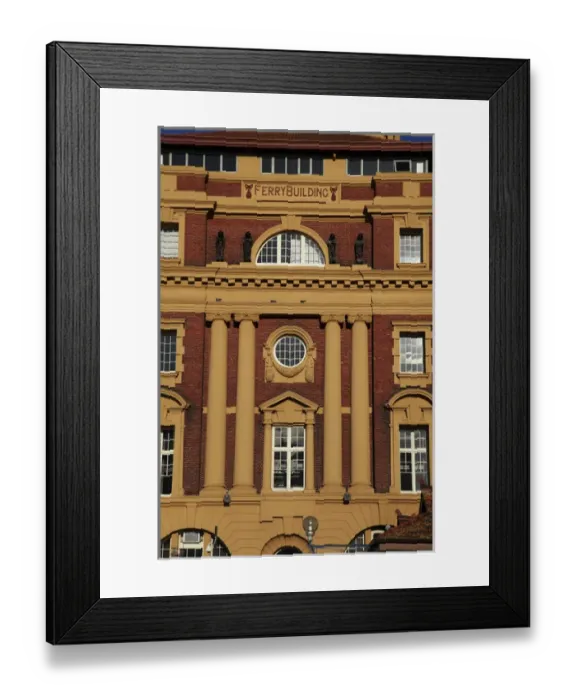 Framed Print : Historic Ferry Building, Auckland waterfront, North Island, New Zealand Framed Print : Historic Ferry Building, Auckland waterfront, North Island, New Zealand