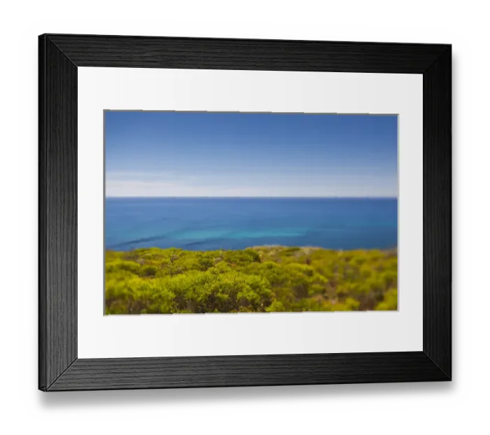Framed Print : Australia, Western Australia, The Southwest, Cape Naturaliste, landscape, defocussed Framed Print : Australia, Western Australia, The Southwest, Cape Naturaliste, landscape, defocussed