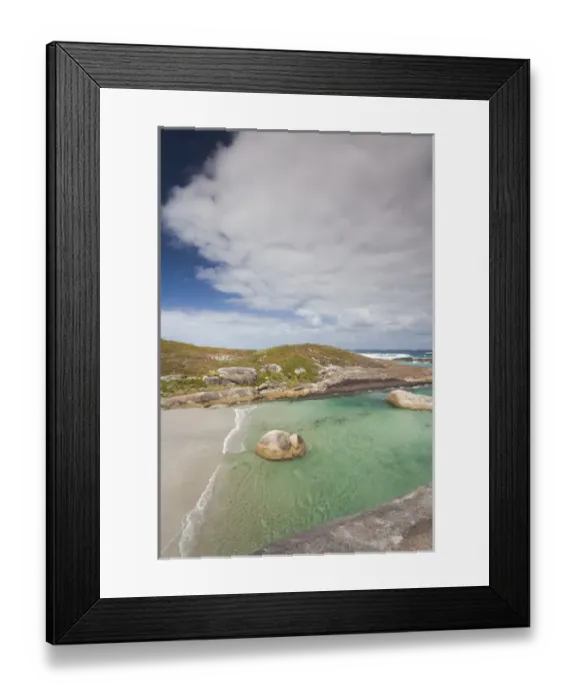 Framed Print : Australia, Western Australia, The Southwest, Denmark, Greens Pool Framed Print : Australia, Western Australia, The Southwest, Denmark, Greens Pool
