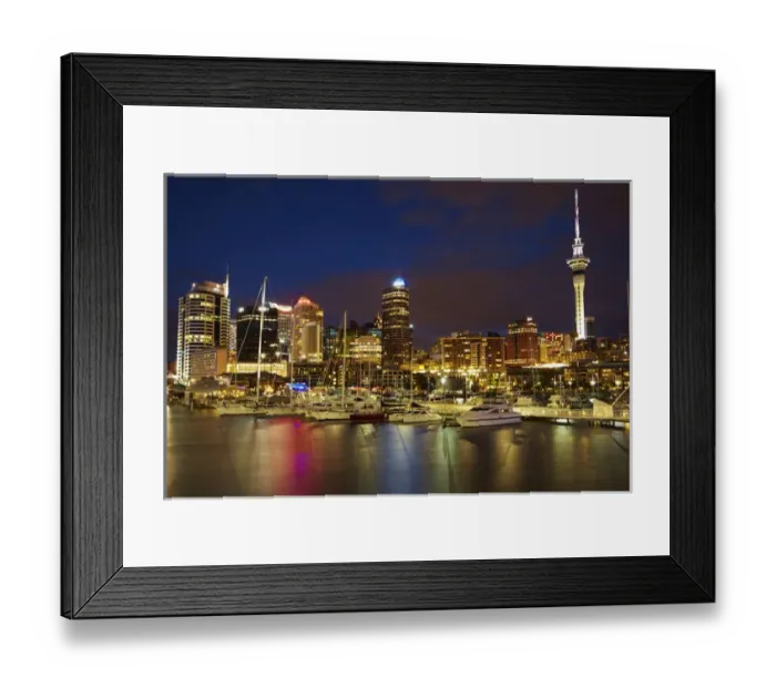 Framed Print : Auckland, North Island, New Zealand