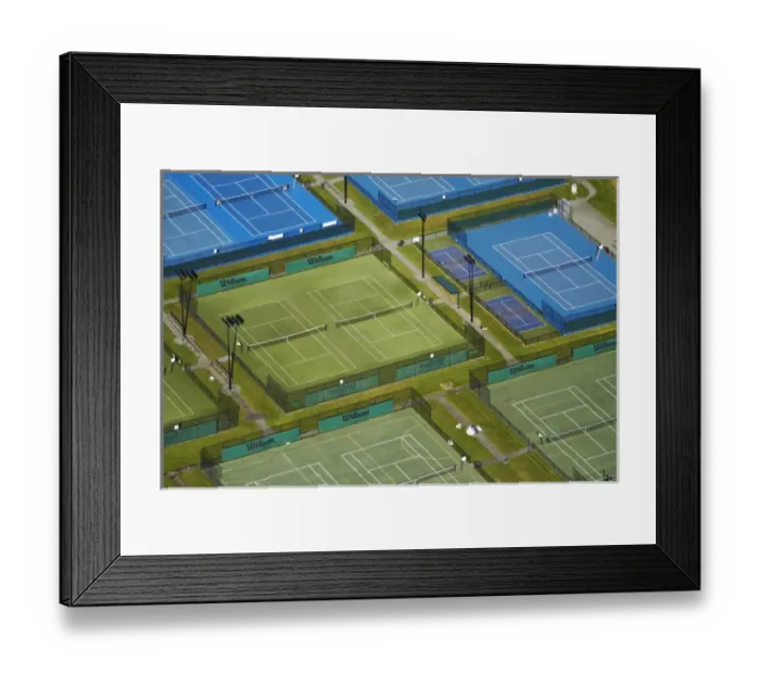 Framed Print : Tennis courts, Albany, Auckland, North Island, New Zealand - aerial Framed Print : Tennis courts, Albany, Auckland, North Island, New Zealand - aerial
