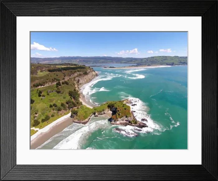 Framed Print : Mapoutahi, Historic Maori Pa Site, Goat Island, Purakanui Bay, north of Dunedin, South Island Framed Print : Mapoutahi, Historic Maori Pa Site, Goat Island, Purakanui Bay, north of Dunedin, South Island