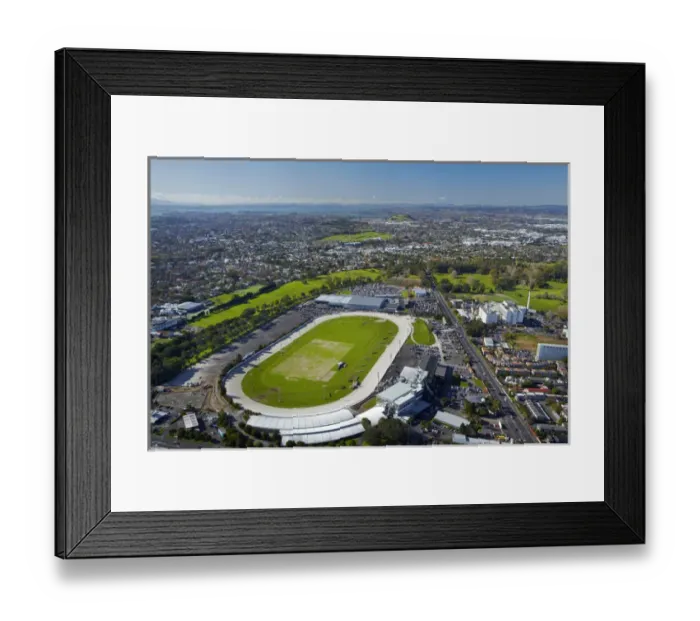 Framed Print : Alexandra Park Raceway, and Greenlane Clinical Centre, Auckland, North Island, New Framed Print : Alexandra Park Raceway, and Greenlane Clinical Centre, Auckland, North Island, New