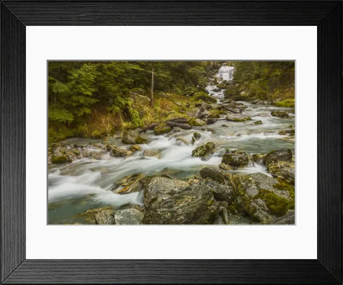 Framed Print : New Zealand Asia Glenorchy Tutoko River Framed Print : New Zealand Asia Glenorchy Tutoko River