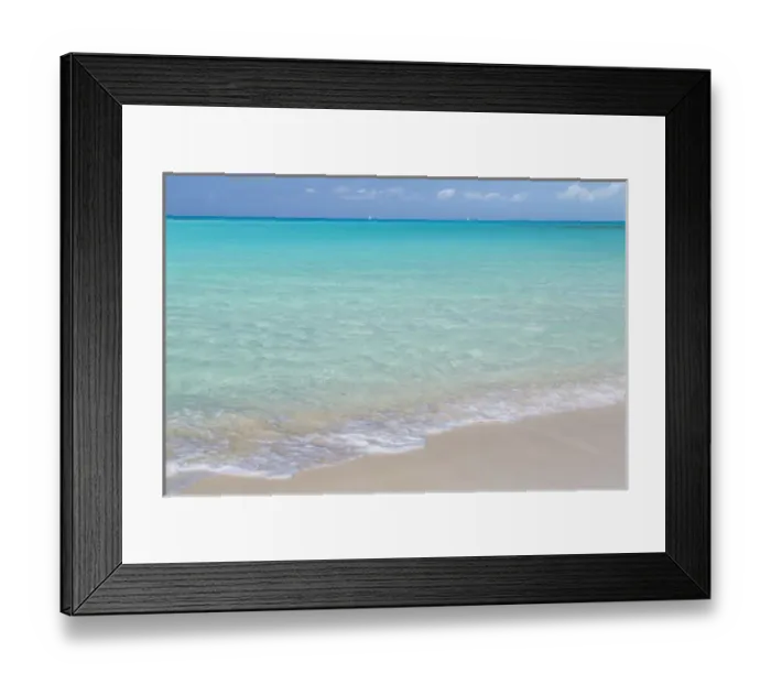 Framed Print : Bahamas, Little Exuma Island. Ocean surf and beach Framed Print : Bahamas, Little Exuma Island. Ocean surf and beach