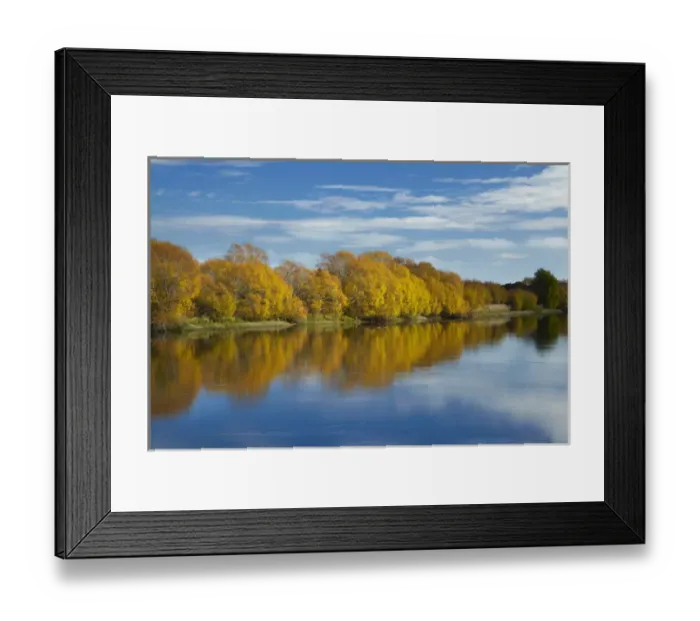 Framed Print : Autumn colour and Clutha River at Kaitangata, near Balclutha, South Otago, South Island Framed Print : Autumn colour and Clutha River at Kaitangata, near Balclutha, South Otago, South Island