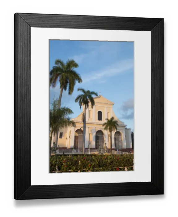 Framed Print : North America, Latin America, Caribbean, Cuba, Trinidad. Iglesia Parroquial de la Santisima