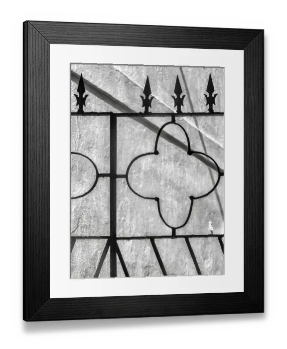 Framed Print : Christiansted, Saint Croix, US Virgin Islands. Architectural detail