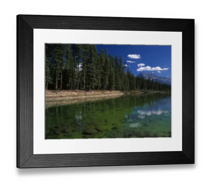 Framed Print : Canada, Alberta, View of Canadian Rockies at Banff National Park Framed Print : Canada, Alberta, View of Canadian Rockies at Banff National Park