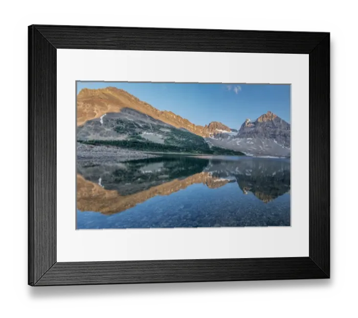 Framed Print : lake Magog in Assiniboine Provincial Park, Alberta, Canada Framed Print : lake Magog in Assiniboine Provincial Park, Alberta, Canada
