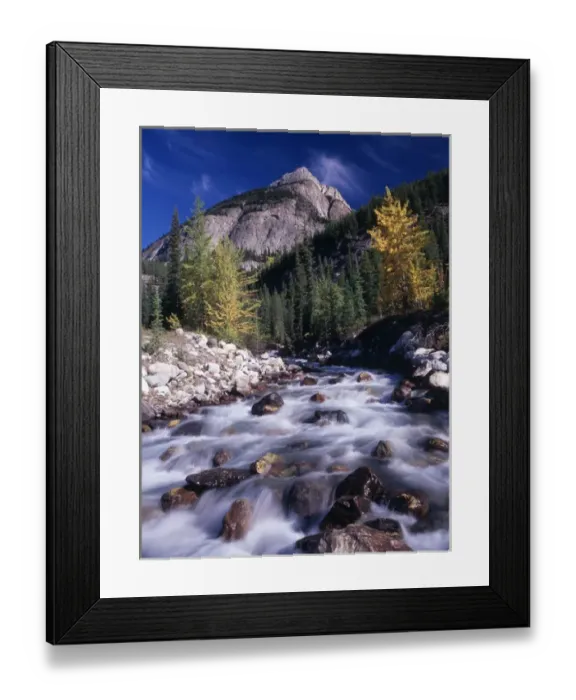 Framed Print : Canada, Alberta, View of in Banff National Park