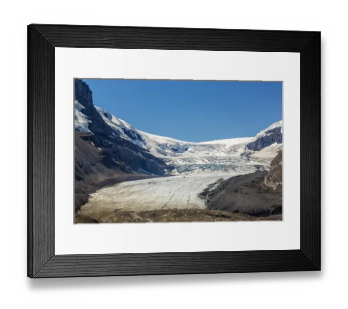 Framed Print : Canada, Alberta, Jasper National Park, Columbia Icefield Framed Print : Canada, Alberta, Jasper National Park, Columbia Icefield