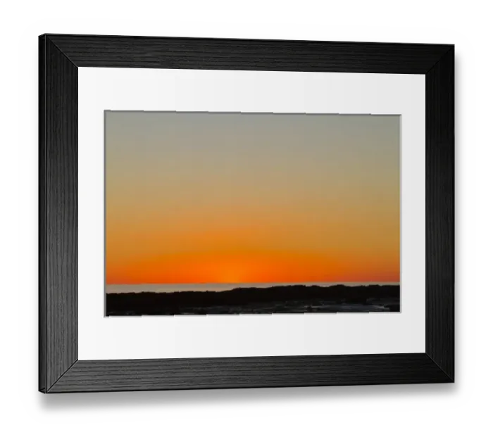 Framed Print : Canada, Pacific Rim National Park Reserve; West Coast Trail, Sunset from Cribs Creek