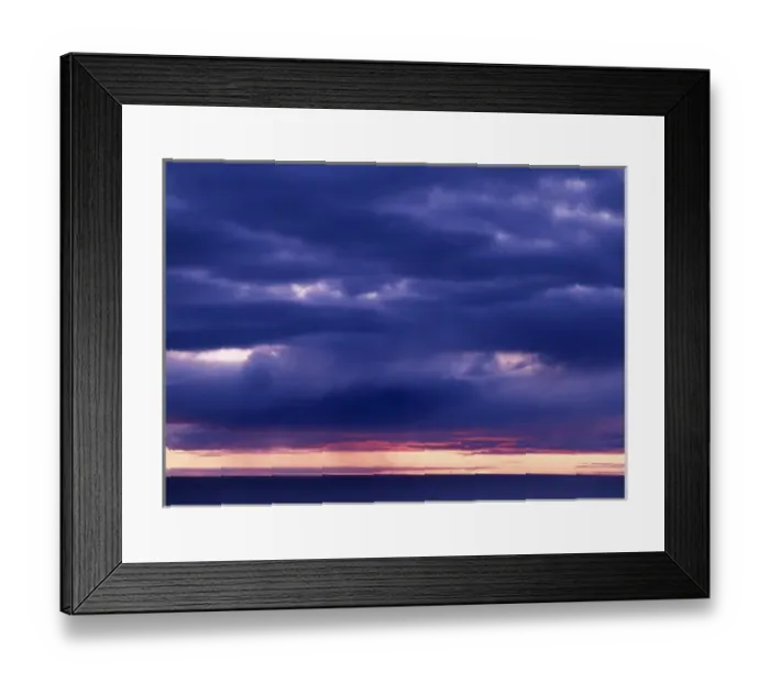 Framed Print : Canada, Manitoba, Churchill, View of storm cloud in Hudson Bay Framed Print : Canada, Manitoba, Churchill, View of storm cloud in Hudson Bay