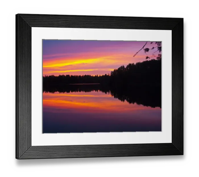 Framed Print : North America, Canada, Ontario, Quetico Park, Lake Agnes wilderness, red sunset Framed Print : North America, Canada, Ontario, Quetico Park, Lake Agnes wilderness, red sunset