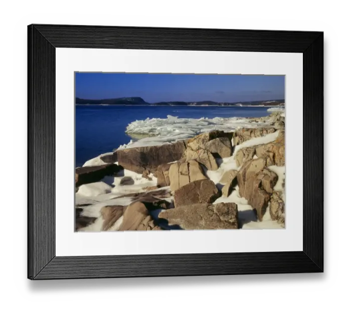 Framed Print : Canada, Ontario, Rossport, View of Lake Superior Framed Print : Canada, Ontario, Rossport, View of Lake Superior