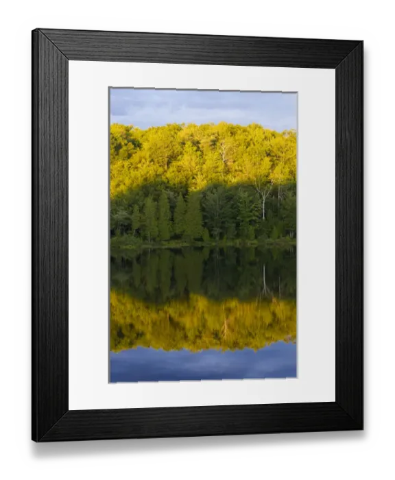 Framed Print : Canada, Quebec, Lake Long Pond. Sunset on pond scenic Framed Print : Canada, Quebec, Lake Long Pond. Sunset on pond scenic