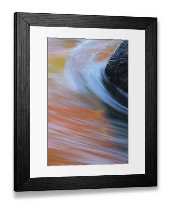 Framed Print : Canada, Quebec, Mont-Rolland. Autumn colors reflecting on Riviere du Nord. Credit as Framed Print : Canada, Quebec, Mont-Rolland. Autumn colors reflecting on Riviere du Nord. Credit as