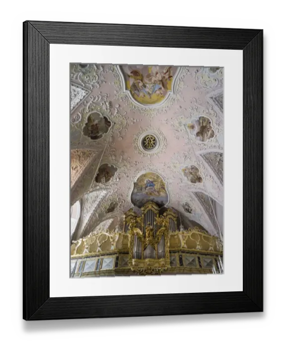 Framed Print : Church of pilgrimage Maria Schnee in valley Lesachtal during Winter, buildt between 1520 and 1552 Framed Print : Church of pilgrimage Maria Schnee in valley Lesachtal during Winter, buildt between 1520 and 1552