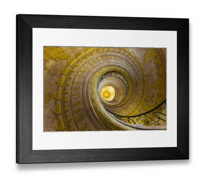 Framed Print : Stairway in the Abbey, Melk Abbey, The Wachau, Austria Framed Print : Stairway in the Abbey, Melk Abbey, The Wachau, Austria