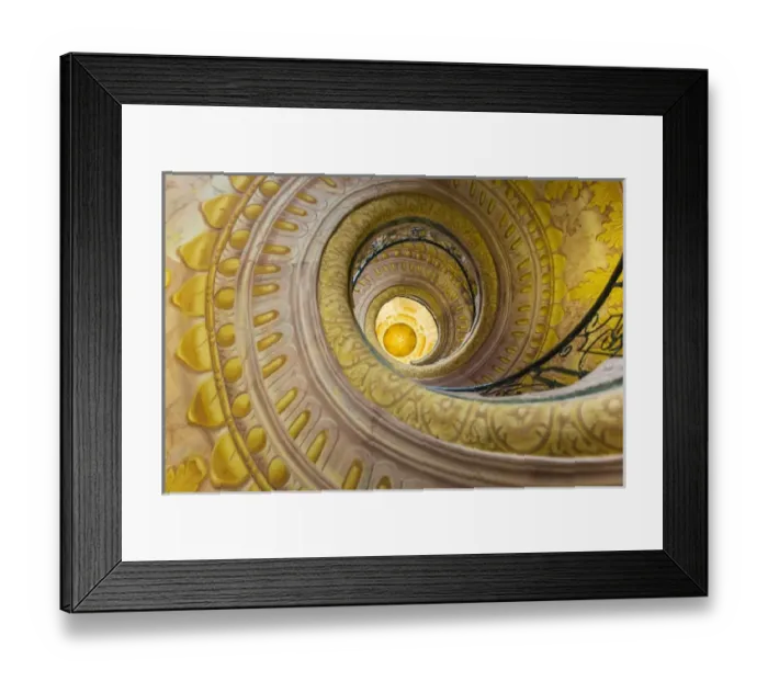 Framed Print : Stairway in the Abbey, Melk Abbey, The Wachau, Austria Framed Print : Stairway in the Abbey, Melk Abbey, The Wachau, Austria