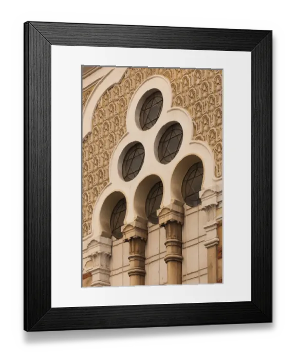Framed Print : Bulgaria, Sofia, Sofia Synagogue, built 1909, second largest Sephardic Synagogue in Europe