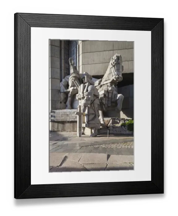 Framed Print : Bulgaria, Central Mountains, Shumen, Soviet-era, Creators of the Bulgarian State Monument Framed Print : Bulgaria, Central Mountains, Shumen, Soviet-era, Creators of the Bulgarian State Monument