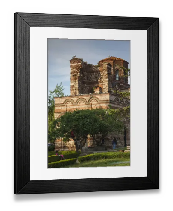 Framed Print : Bulgaria, Black Sea Coast, Nesebar, Holy Pantocrator Church of Christ, 14th century Framed Print : Bulgaria, Black Sea Coast, Nesebar, Holy Pantocrator Church of Christ, 14th century