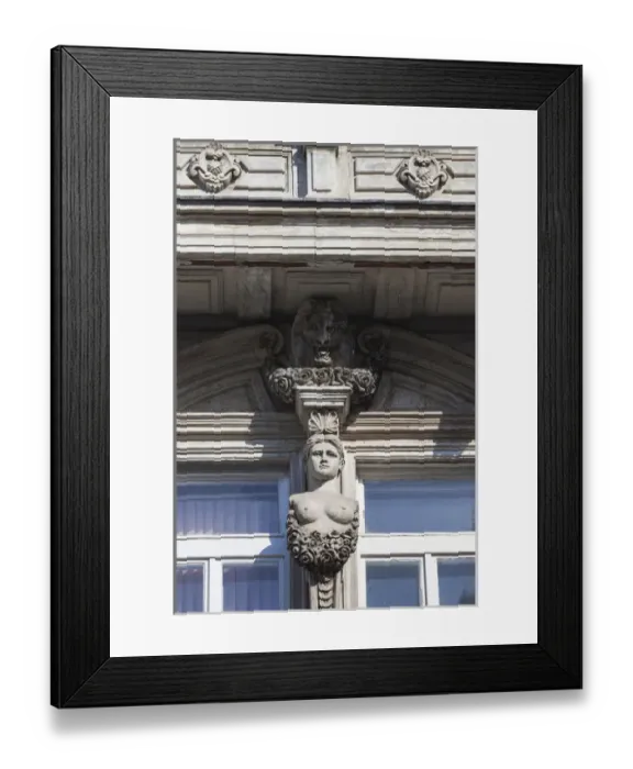 Framed Print : Bulgaria, Danube River and Northern Plains, Ruse, Ploshtad Svoboda Square, building Framed Print : Bulgaria, Danube River and Northern Plains, Ruse, Ploshtad Svoboda Square, building