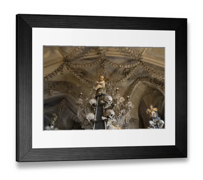 Framed Print : Czech Republic, Bohemia, Sedlec. Sedlec Ossuary, Church of the Bones, Czech Republic Framed Print : Czech Republic, Bohemia, Sedlec. Sedlec Ossuary, Church of the Bones, Czech Republic