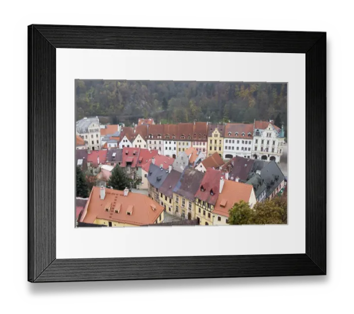 Framed Print : Czech Republic, Karlovy Vary, Loket. Loket Castle is a 12th-c Framed Print : Czech Republic, Karlovy Vary, Loket. Loket Castle is a 12th-c