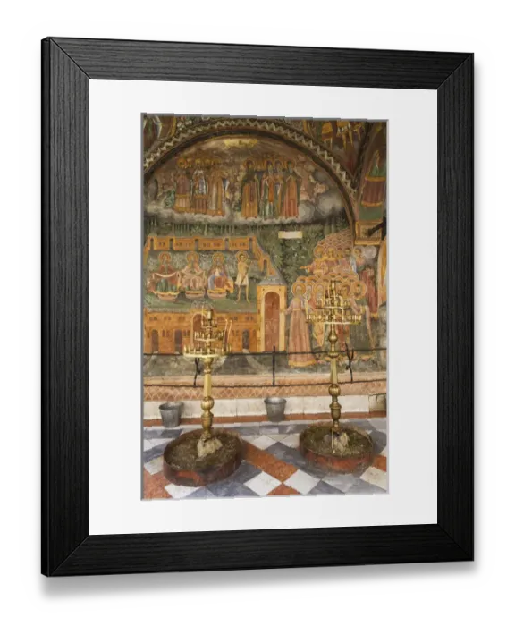 Framed Print : Bulgaria, Central Mountains, Troyan, Troyan Monastery, third-largest monastery in Bulgaria Framed Print : Bulgaria, Central Mountains, Troyan, Troyan Monastery, third-largest monastery in Bulgaria