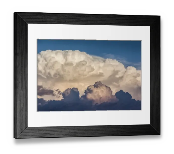 Framed Print : Bulgaria, Central Mountains, Koprivshtitsa, storm clouds