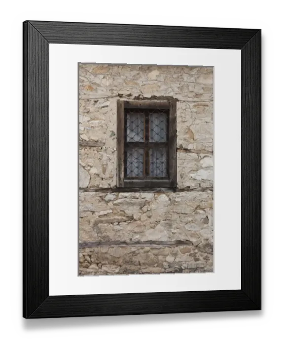 Framed Print : Bulgaria, Central Mountains, Koprivshtitsa, window detail Framed Print : Bulgaria, Central Mountains, Koprivshtitsa, window detail