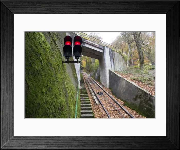 Framed Print : Czech Republic, Karlovy Vary. Diana Forest offers neat forest trails, a number of Framed Print : Czech Republic, Karlovy Vary. Diana Forest offers neat forest trails, a number of