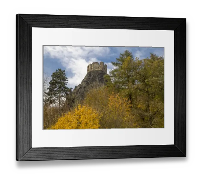Framed Print : Czech Republic, Liberec, Semily. Trosky Castle (Czech: Hrad Trosky) is a castle ruin Framed Print : Czech Republic, Liberec, Semily. Trosky Castle (Czech: Hrad Trosky) is a castle ruin
