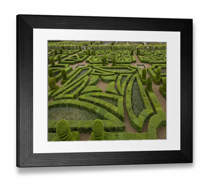 Framed Print : Europe, France, Loire Valley. Some of the gardens of the Chateau de Villandry Framed Print : Europe, France, Loire Valley. Some of the gardens of the Chateau de Villandry