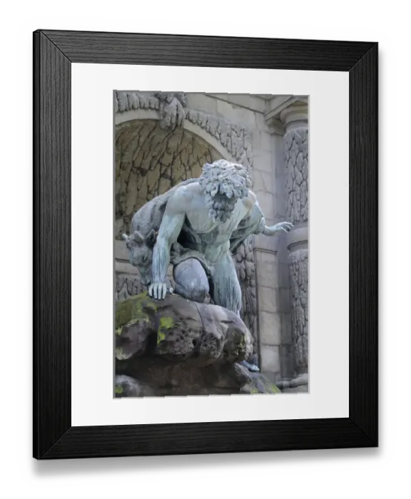 Framed Print : Europe, France, Paris. Medici Fountain, Luxembourg Gardens (Jardin du Luxembourg) Framed Print : Europe, France, Paris. Medici Fountain, Luxembourg Gardens (Jardin du Luxembourg)