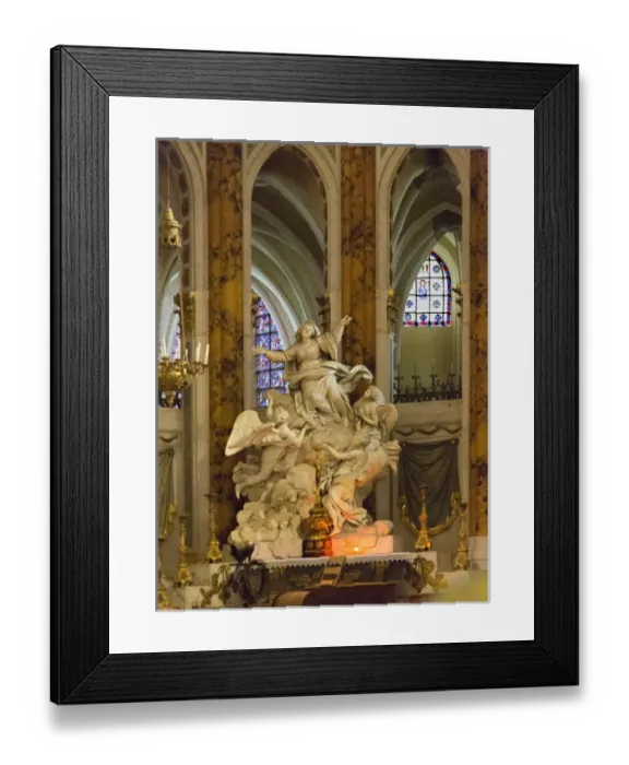 Framed Print : Europe, France, Chartres. A beautiful carving in the Cathedral of Chartres Framed Print : Europe, France, Chartres. A beautiful carving in the Cathedral of Chartres