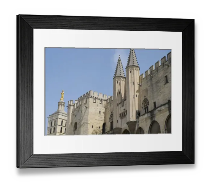 Framed Print : France, South of France, Avignon, Papal Palace Framed Print : France, South of France, Avignon, Papal Palace