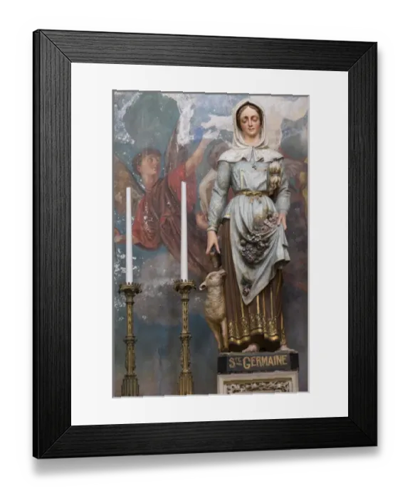 Framed Print : Europe, France, Toulouse, Cathedral Saint-Etienne de Toulouse, inside the cathedral Framed Print : Europe, France, Toulouse, Cathedral Saint-Etienne de Toulouse, inside the cathedral