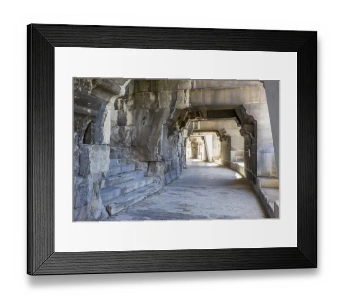 Framed Print : France, Nimes, Roman Amphitheater or arena built 70 AD. It was historically used for bull fighting Framed Print : France, Nimes, Roman Amphitheater or arena built 70 AD. It was historically used for bull fighting