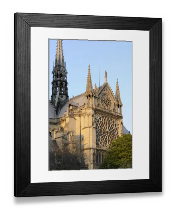 Framed Print : Europe, France, Paris. Facade of Notre Dame Cathedral Framed Print : Europe, France, Paris. Facade of Notre Dame Cathedral