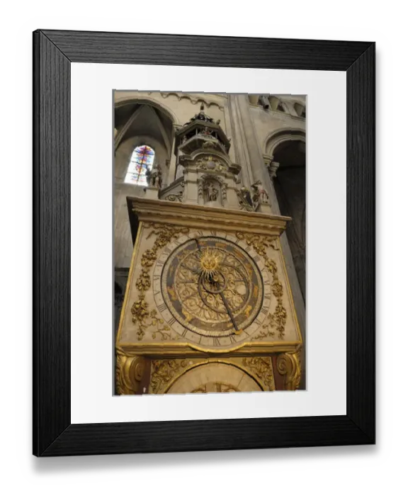 Framed Print : Europe, France, Rhone-Alpes, Lyon. Lyon astronomical clock, Cathedrale Saint-Jean-Baptiste Framed Print : Europe, France, Rhone-Alpes, Lyon. Lyon astronomical clock, Cathedrale Saint-Jean-Baptiste
